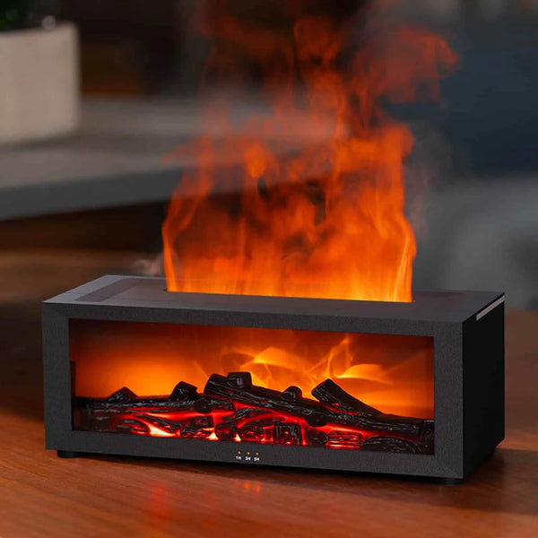 Fireplace Flame Fire Oil Diffuser